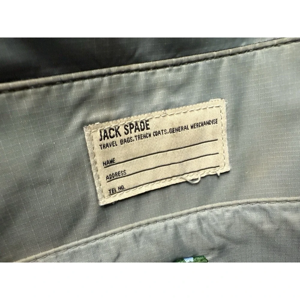 Jack Spade Mens Flap Closure‎ Messenger/ Laptop Shoulder Handbag Black
